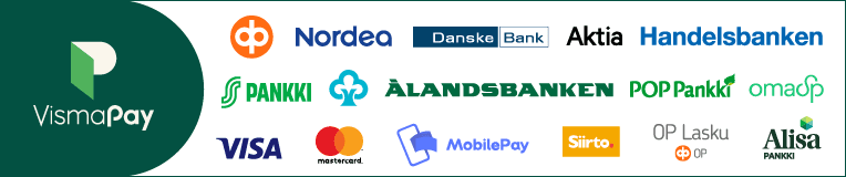 Visma Pay maksutapojen banneri