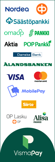 Visma Pay maksutapojen banneri mobiili